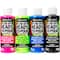 6 Packs: 4 ct. (24 total) DecoArt® Fluid Art Ready to Pour Acrylic™ Neon Blast Paint Pack